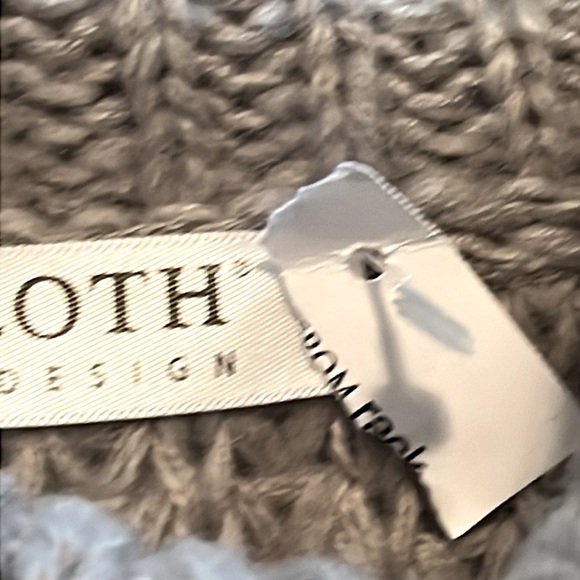 Cloth by Design Women's Long Sleeve Pointelle Turtleneck Sweater - Picture 6 of 9